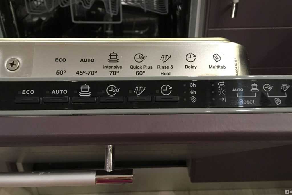 Не горят индикаторы посудомоечной машины Zerowatt