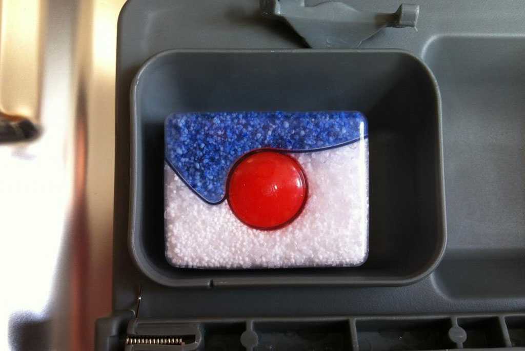 Не растворяется таблетка в посудомоечной машине Zerowatt
